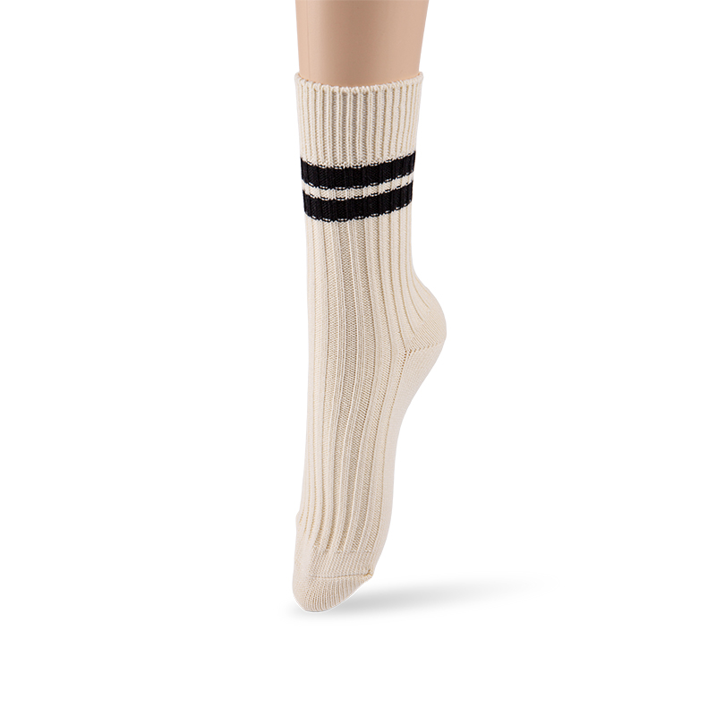Носки RZ103 Minimalist Striped Mid Calf Cotton Spring & Summer Series